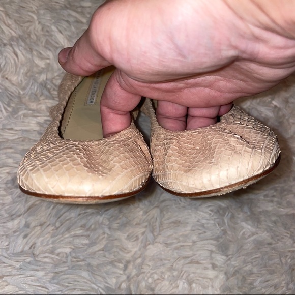 VERA WANG LAVENDER Lillian Nude Ballet Flats Size 8.5 - Picture 3 of 13